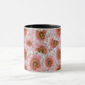 roze papavers mok (Midden)