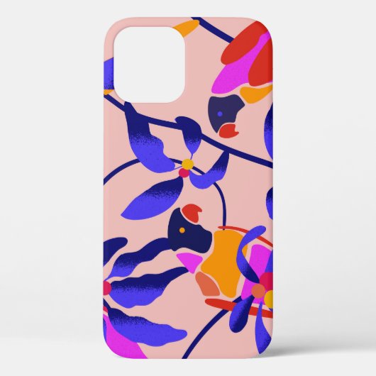Roze  papegaaien: Exotische naadloze illustratie Case-Mate iPhone Case (Achterkant)