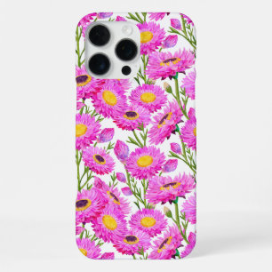 Roze Papier Daisies Bloemen Bloemen iPhone 16 Pro Max Hoesje