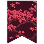 Roze Papier Kraan Origami Kersenbloesem Vlaggetjes (Eerste vlag)