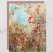  roze papier van origami (Voorkant / Achterkant)