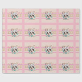 Roze papier voor bulletsjers (Vlak)