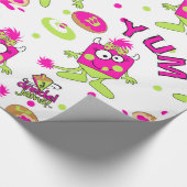 Roze papier voor de papierverwerking van Dreidel M (Hoek)