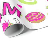 Roze papier voor de papierverwerking van Dreidel M (Rol Hoek)