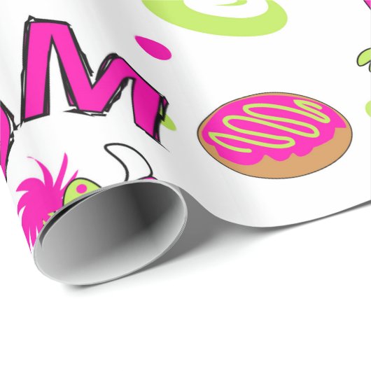 Roze papier voor de papierverwerking van Dreidel M (Rol Hoek)