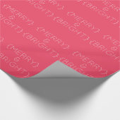 Roze papier voor fijne en heldere omhulling (Hoek)