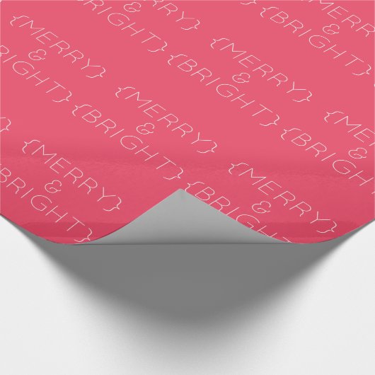 Roze papier voor fijne en heldere omhulling (Hoek)