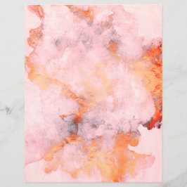Roze papier voor granietschilfers, kunstschildpad