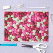 Roze papier voor het hoofdweefsel van rood en wit (Craft)