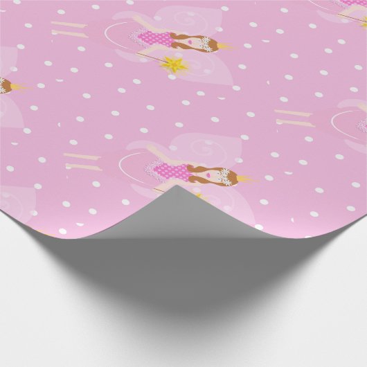  roze papier voor het ompakken van vellen (Hoek)