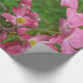Roze papier voor het oppakken van dogwood Gift Wra (Hoek)