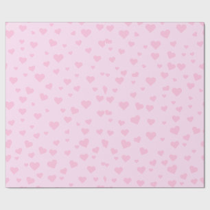 Roze papier voor het oppakken van harten