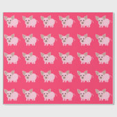Roze papier voor het opvullen van Gift-papier (Vlak)