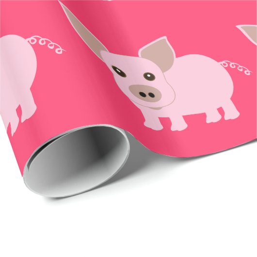 Roze papier voor het opvullen van Gift-papier (Rol Hoek)