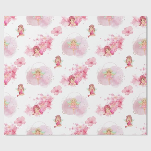  roze papier voor meisjes (Vlak)