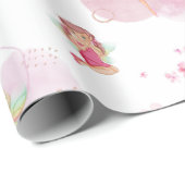  roze papier voor meisjes (Rol Hoek)