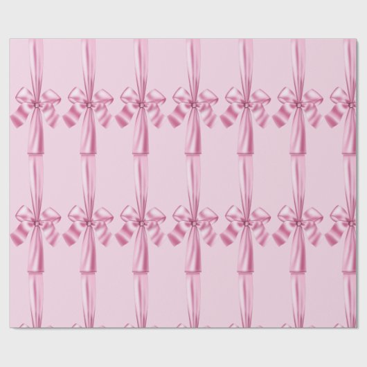 Roze papier voor ribbenemend lintje met faux-satij (Vlak)