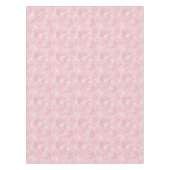 Roze papieren bloemen tafelkleed (Voorkant)