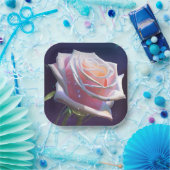 Roze Papieren Bord (Feest)