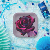 Roze Papieren Bord (Feest)