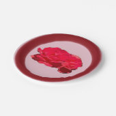 Roze Papieren Bord (Gekanteld)