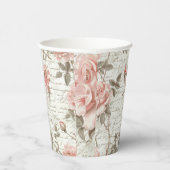 Roze papieren geschenkzakken bekers (Rechts)