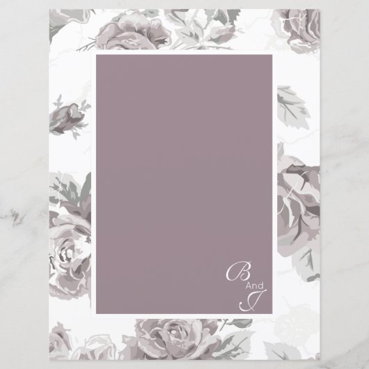 Roze papieren roos — mosterd (Voorkant)