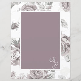 Roze papieren roos — mosterd