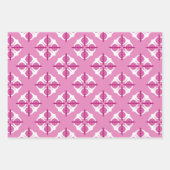 Roze papierpakket 67 inpakpapier vel (Voorkant)
