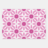 Roze papierpakket 73 inpakpapier vel (Voorkant 2)