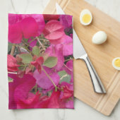 Roze papierventilatoren theedoek (Quarter Fold)