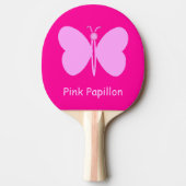 Roze Pappillon Tafeltennisbatje (Voorkant)