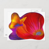 Roze paprika-ventilatorvlinter - Multi Briefkaart (Voorkant / Achterkant)