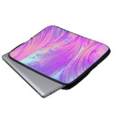Roze Parade Laptop Sleeve (Voorkant onderkant)