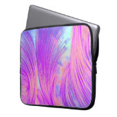 Roze Parade Laptop Sleeve (Voorkant Links)