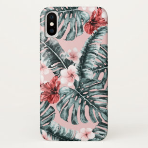Roze Paradijs Tropisch Eiland Bloemrijk Botanisch Case-Mate iPhone Case