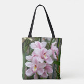 Roze paradise orchideeën tote bag (Achterkant)
