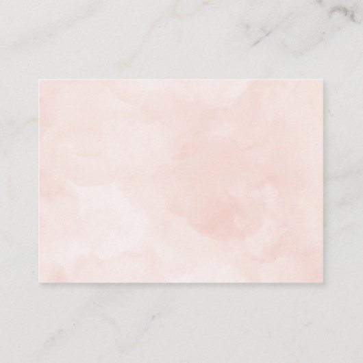 Roze paraplu-boeken voor Baby-afsluitkaart Informatiekaartje (Achterkant)