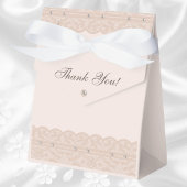 Roze Parel Regency  Kant Vrijgezellenfeest Bedankdoosjes