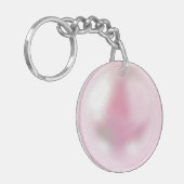 Roze Parel Sleutelhanger (Voorkant Links)