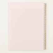 Roze Parel Tas Sieraden Planner (Achterkant)