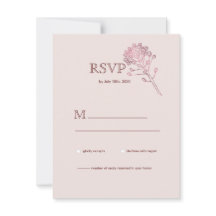 Roze parelfles RSVP