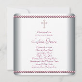 Roze parelkleurig kaart (Achterkant)