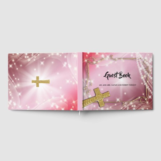  Roze Parelkruis Gastenboek (Volledig)