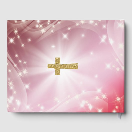  Roze Parelkruis Gastenboek (Achterkant)