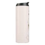 Roze Parelmoer Sieraden Thermosbeker (Gedraaid links)