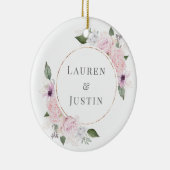 roze parelmoervlinder keramisch ornament (Rechts)