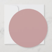 ROZE PARELS BRUIDSDIEP INVITATIE SAVE THE DATE (Achterkant)