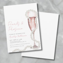 Roze Parels en Prosecco Bruidsdiner