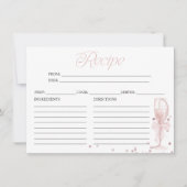 Roze Parels en Prosecco Vrijgezellenfeest Recept K Kaart (Voorkant)